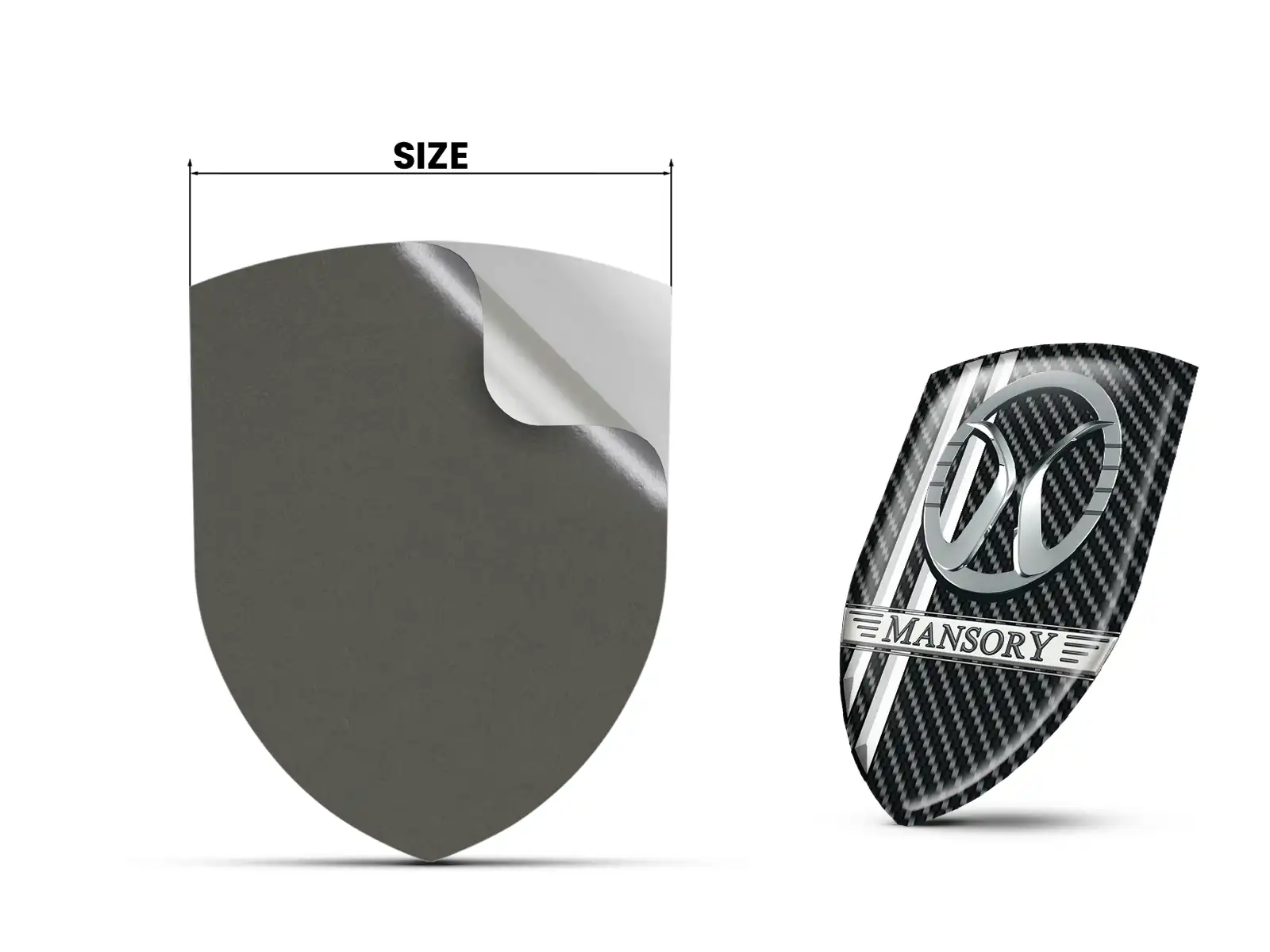 Mansory Windschutzaufkleber Stil Edition Hochwertig